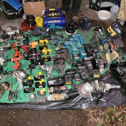 A Lot Full Of  Power Tools.