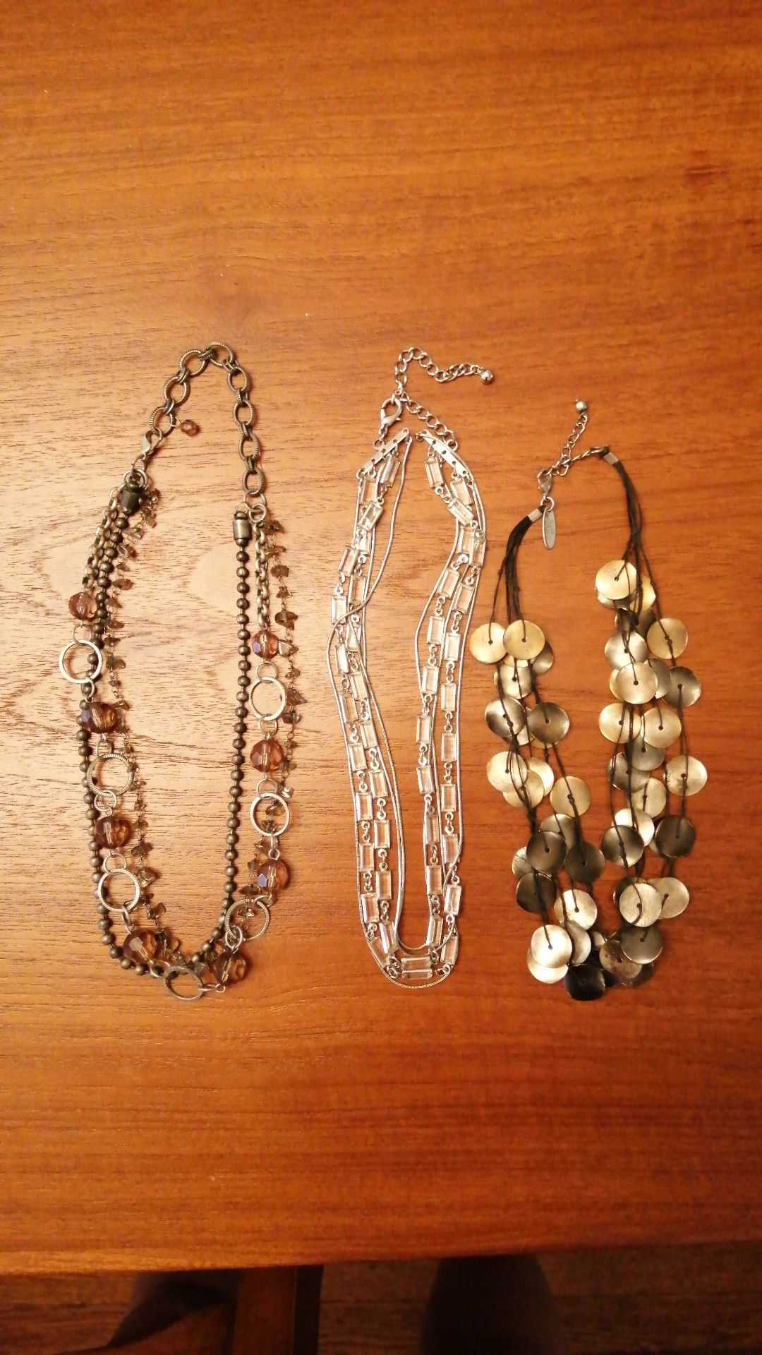Black / grey / silver necklaces - for everyday wear and going out!