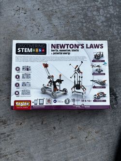 Discovering STEM Newton’s Laws Engino NIB New in Box