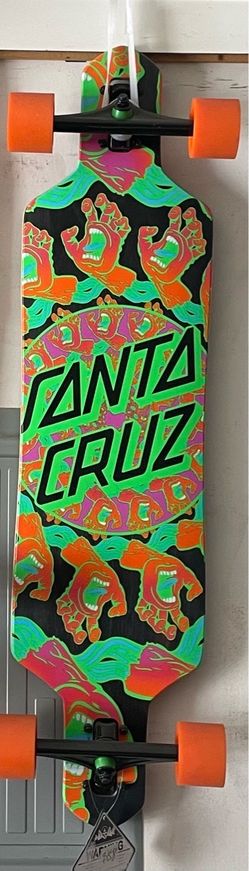 Santa Cruz Screaming Hand Longboard Skateboard