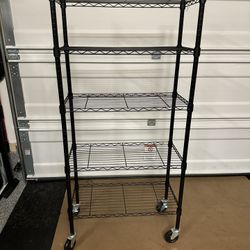 Heavy Duty Storage Rack With Wheels 