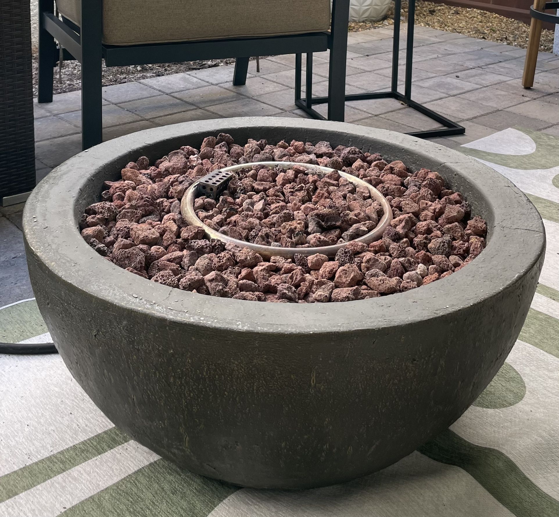 Outdoor Fire Pit: Mondavi 28"