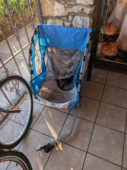 Bicycle trailer for pets, bike carrier