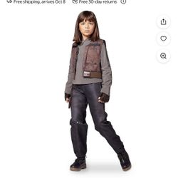 Star Wars Rouge One Jyn Erso Girls Halloween Costume Size Small 5-6 New