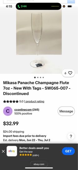 Champagne flutes
