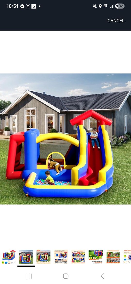 Inflatable Castle BOUNCE/WATER SLIDE OR PITBALLS