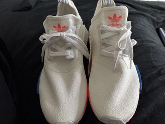 Adidas NMD R1 'Graffiti - White Signal Coral' Men's Size 9 FV7852