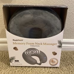 Health Touch Memory Foam Neck Massager Vibration
