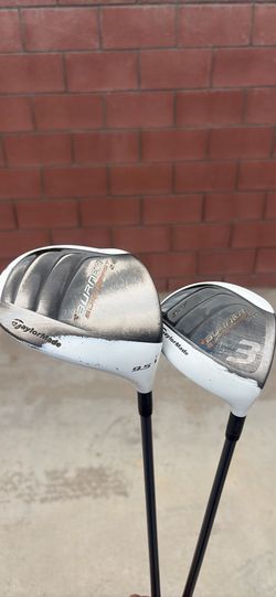 TaylorMade burner driver and 3 wood