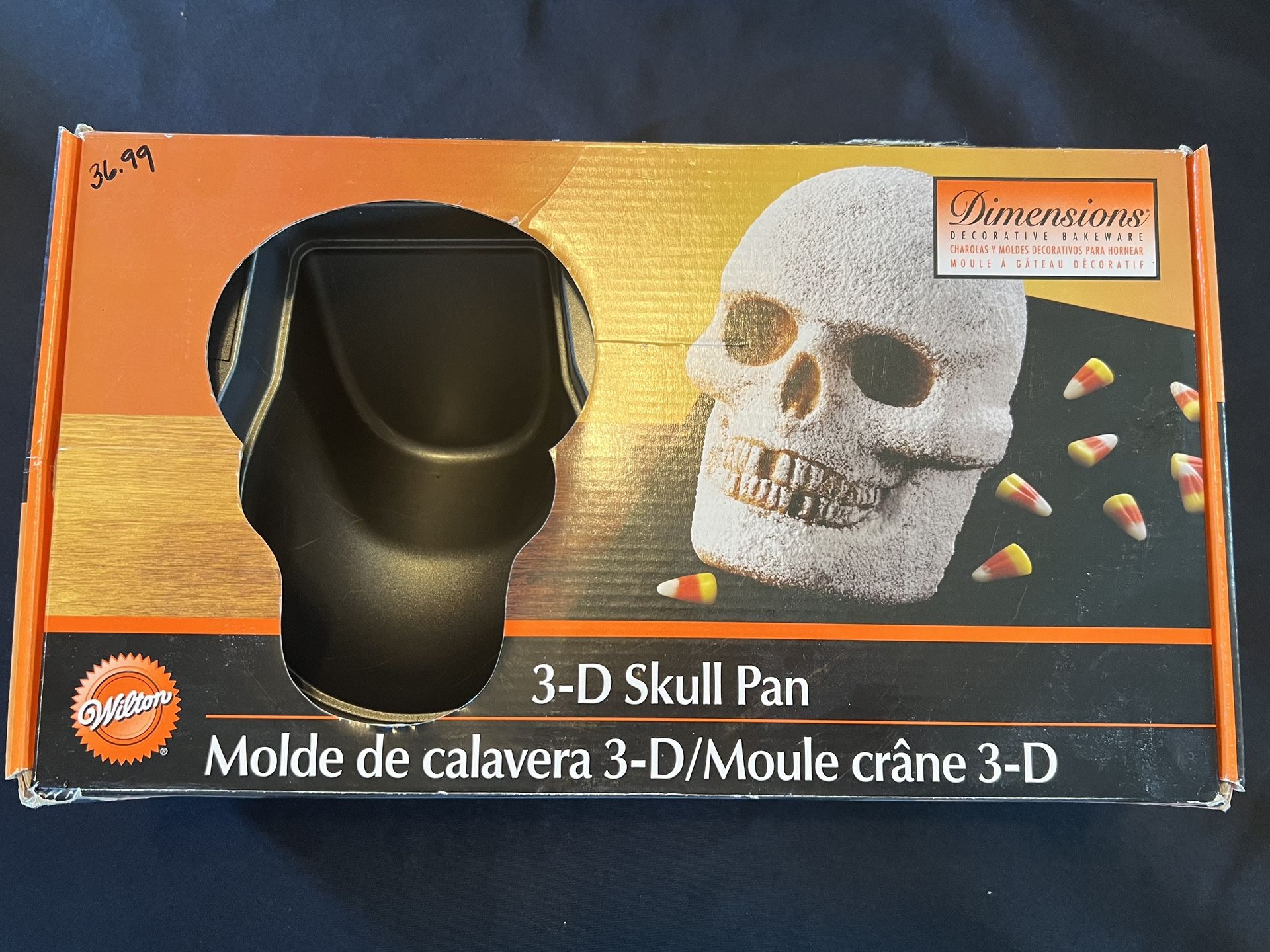3D Skull Cake Pan