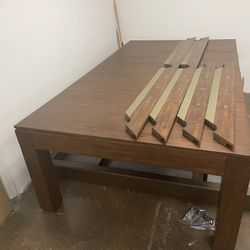 Pool Table With Matching Dining Top 