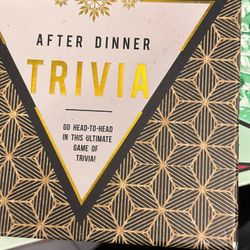 After Dinner Trivia Game