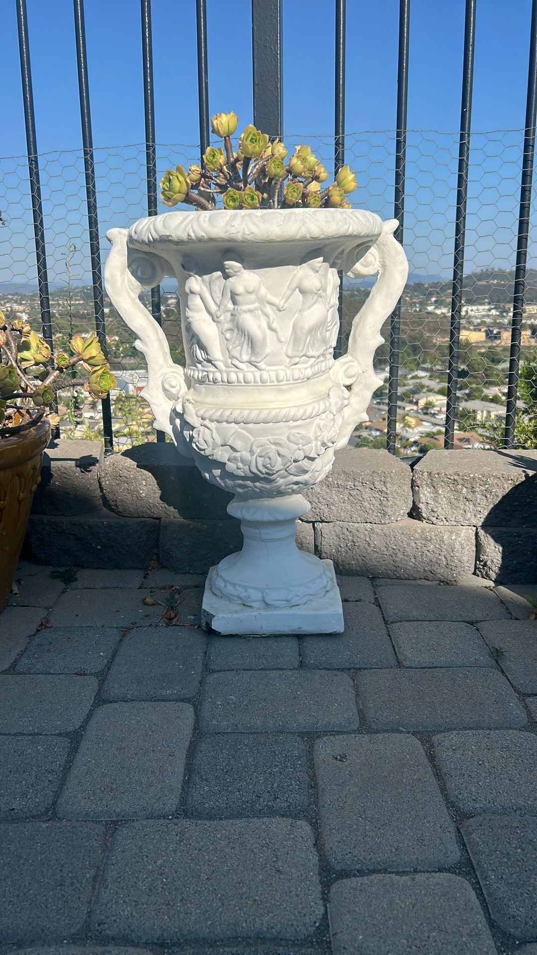 Concrete Victorian Urn