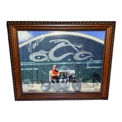 Paul Teutul Sr. Authentic Signed Autographed "American Chopper" Framed Photo