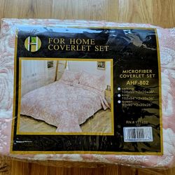 KING SIZE COVERLET SET