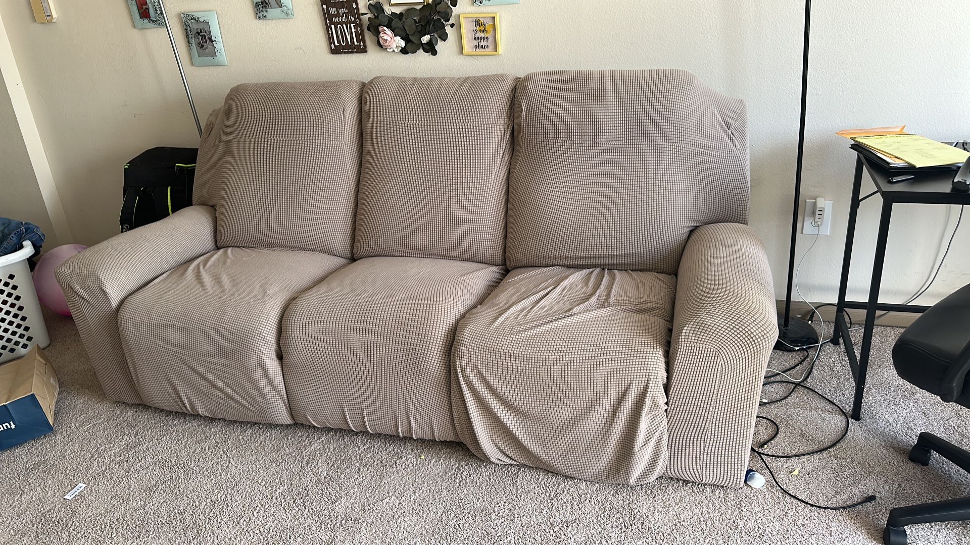 Recliner Sofa For Sale - $50