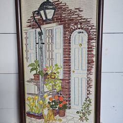 Vintage Crewel, "Thackery Place"/