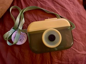 Kids Toy Camera Canteen with Strap