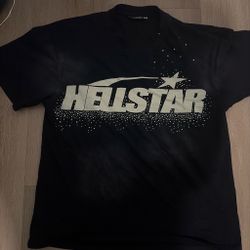 Hellstar Black Graphic T-Shirt