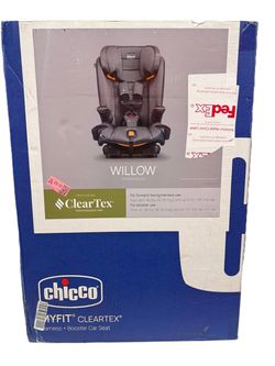 Chicco MyFit ClearTex Harness + Booster Car Seat - Willow | 26.5-100 lbs | Brand New Sealed