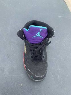 Nike Air Jordan 5 Retro "Top 3" sneaker Right Foot Only