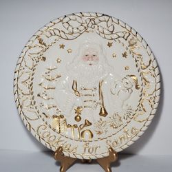 Cookies For Santa Plate 12.25"