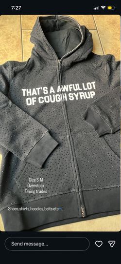 ALOCS Rhinestone Hoodie