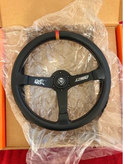 Adam LZ signed MPI LZMFG Perforated leather wheel