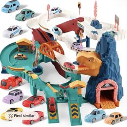 New dinosaur Car Track