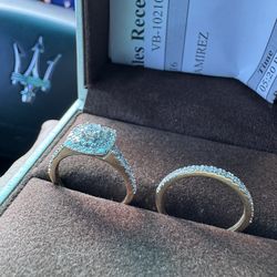 14KT Bridal set (Natural)