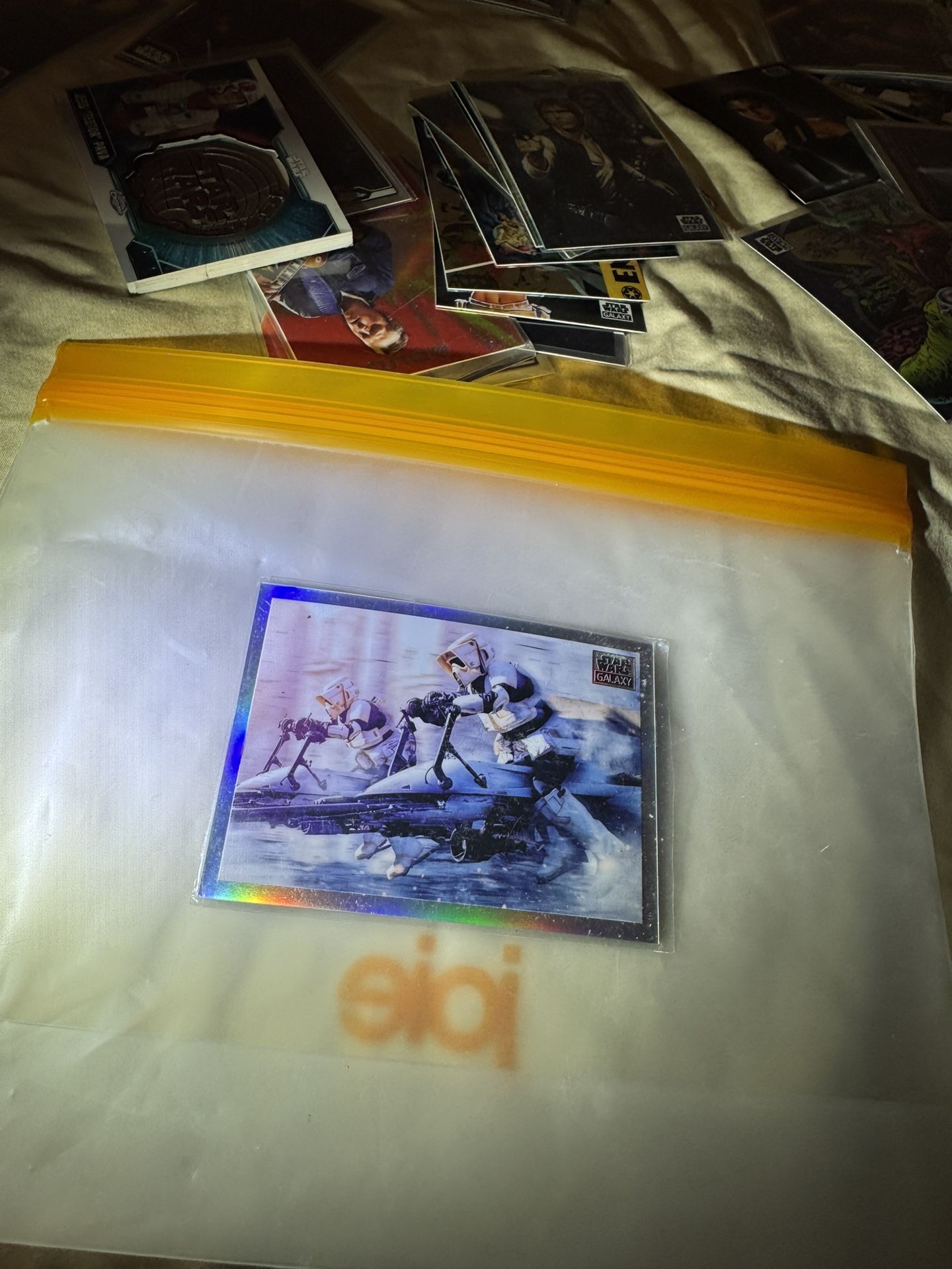 MANDALORIAN VISIONS Speeder Bike 2021 Topps Chrome Star Wars Galaxy #MN-8 🔥🔥🔥