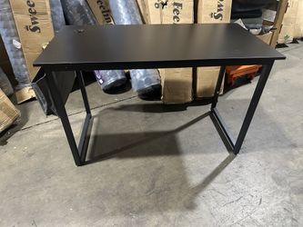 47.3”L*23.6”W*29.5”H Computer Desk with File Organizers and Headset Hanger
