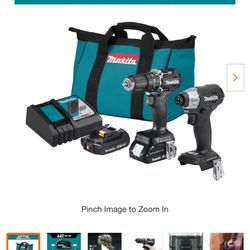 Makita 2 Pieces Combo Kit 