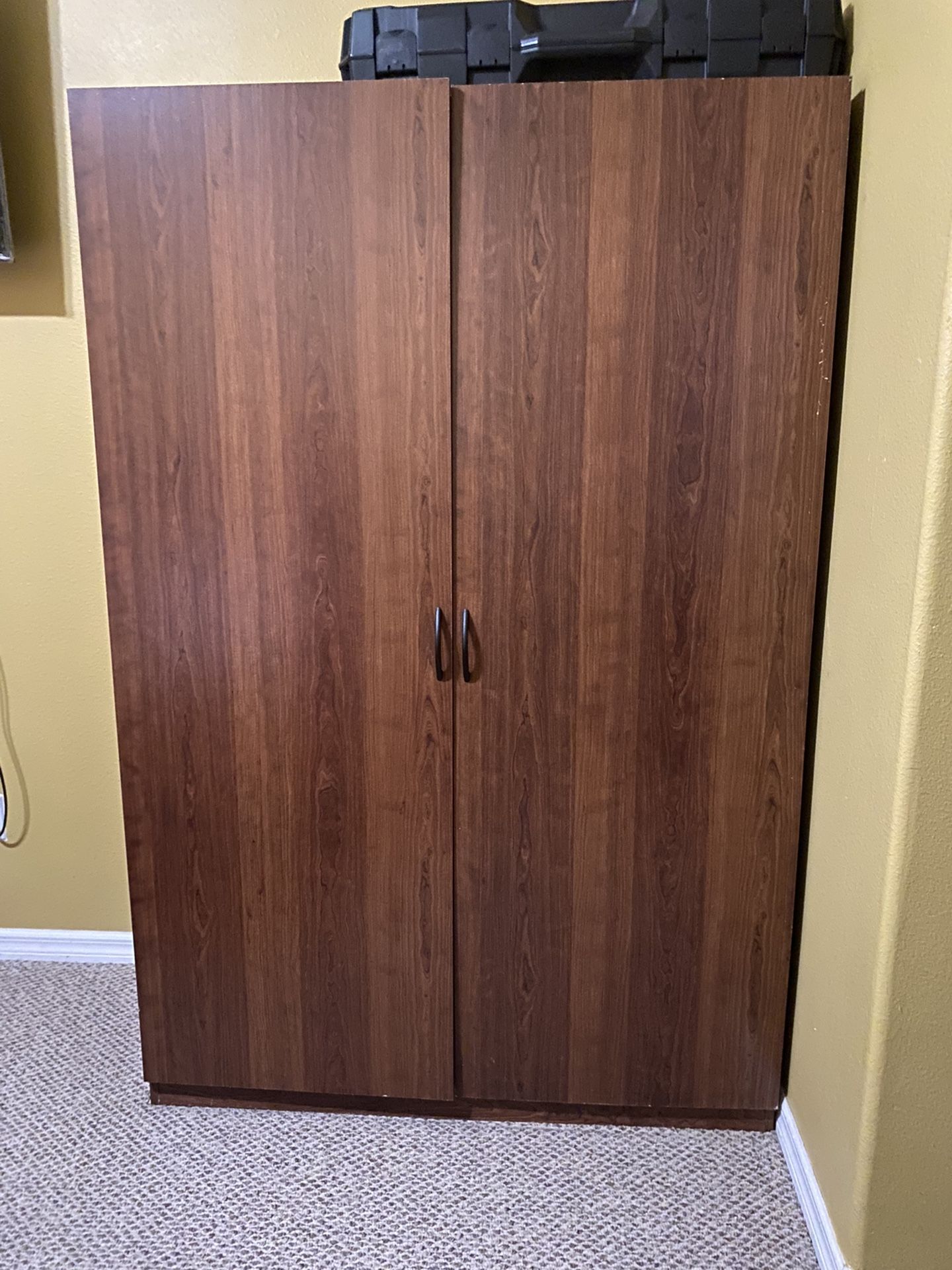 Brown Storage Wardrobe