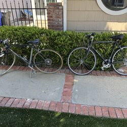Two 1980s Univega Bikes