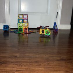 102pc Magnetic Building Tiles