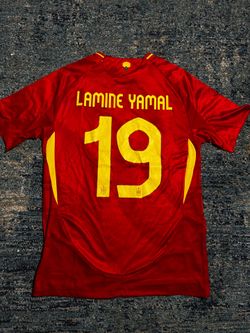 XL Lamine Yamal Spain team WorldCup Soccer Jersey