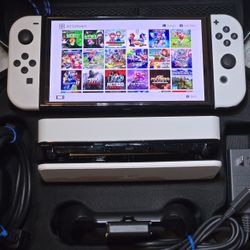 Nintendo Switch OLED 1TB Memory Card & 200 Top Games Installed
