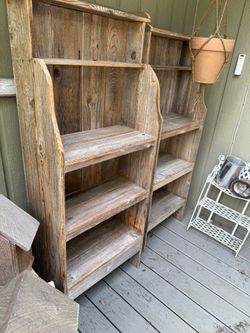 Wood Shelves -well Made - Rustic 90.00 Each