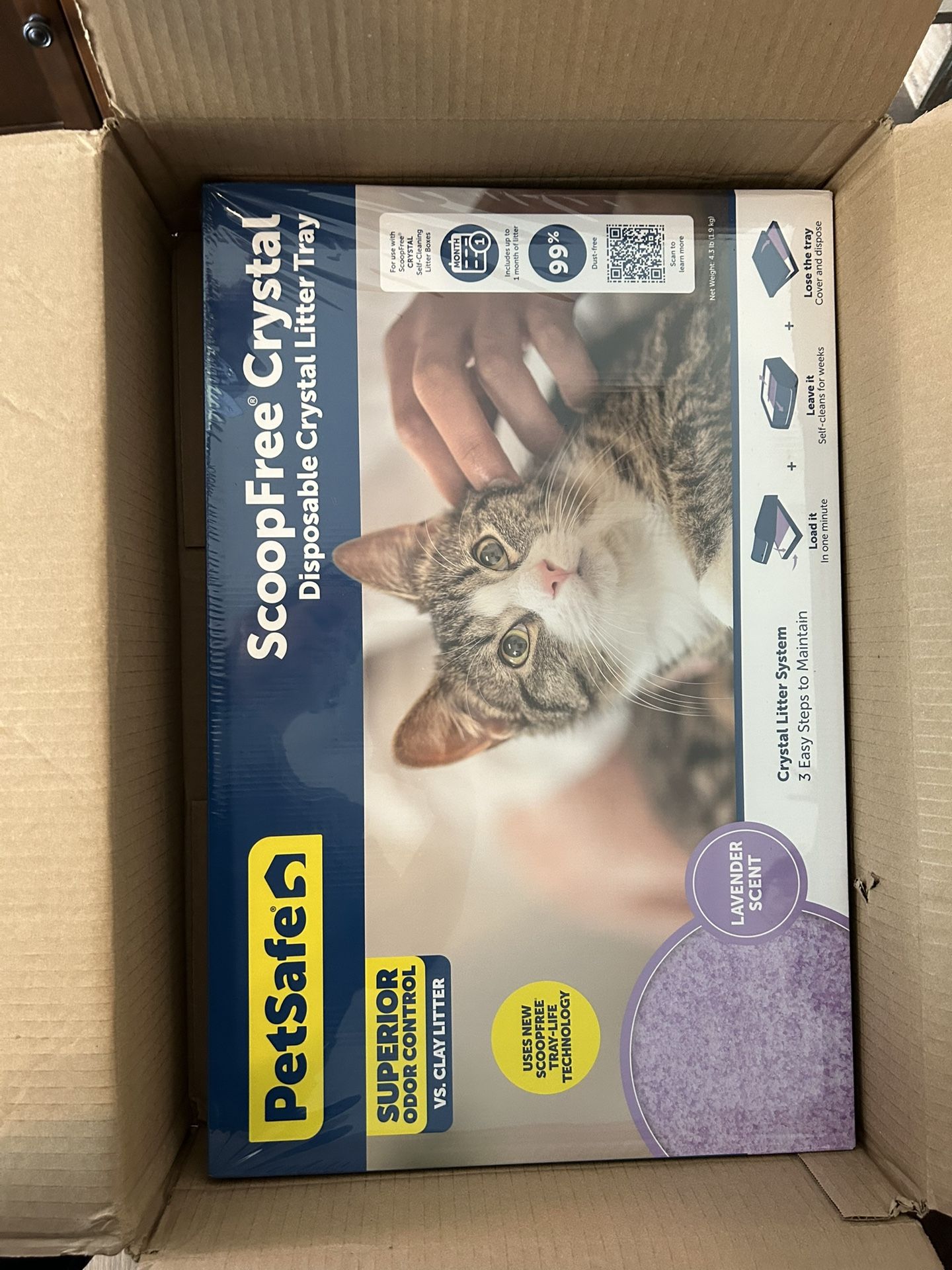 Pet Safe Scoop Free Crystals Litter NEW