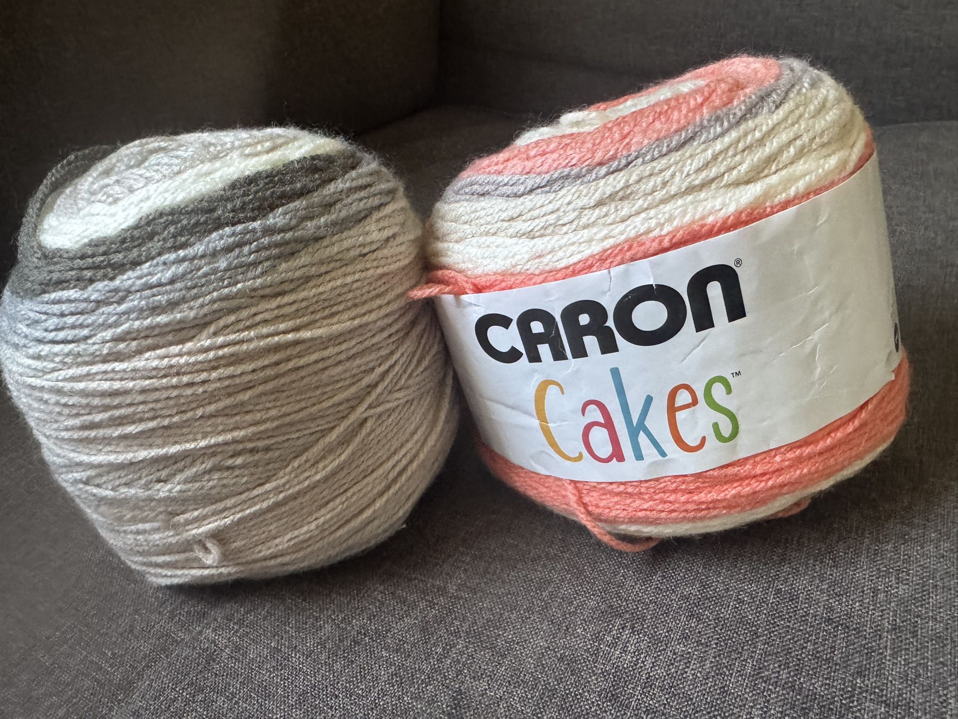 2 Caron Cakes Yarn