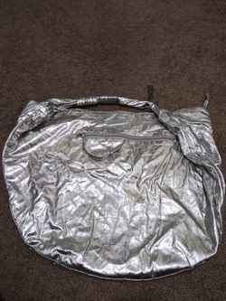 Big silver Rampage purse