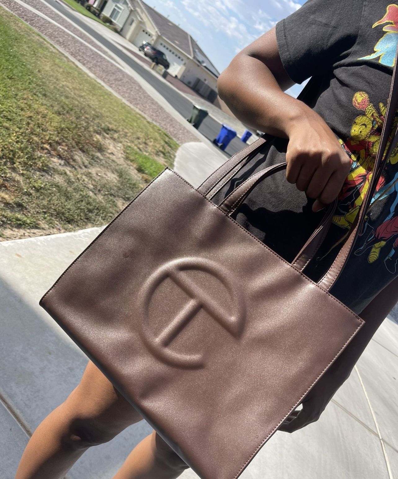 Medium Brown Telfar Bag