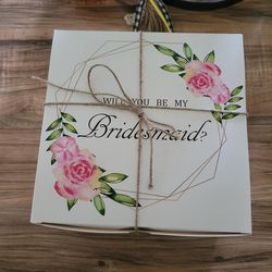 Bridal Party Proposal Box