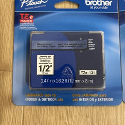Brother P-touch Tape Labels