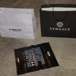 Versace Burberry Under Armour 3 Designer Bags