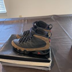 Jordan Retro 9s Olive Green