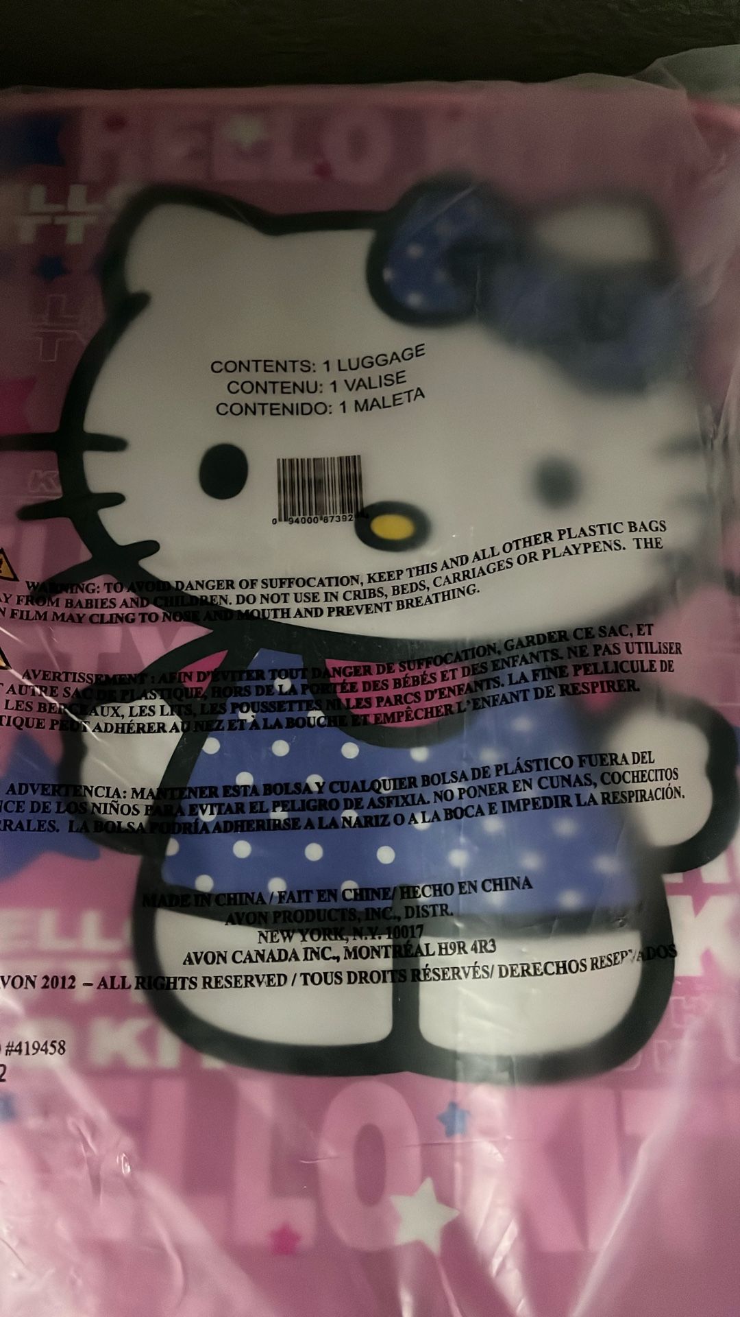 Hello Kitty Luggage