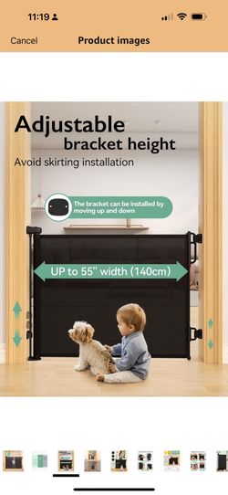 Momcozy Retractable Baby Gates