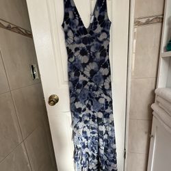 S ASOS Blue bodycon Dress